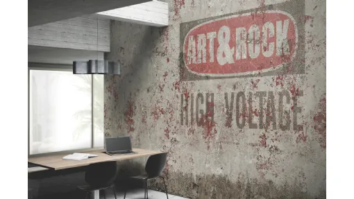 Carta da parati Art Rock di Glamora