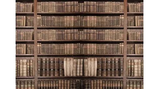 Carta da parati Bookcase di Creativespace