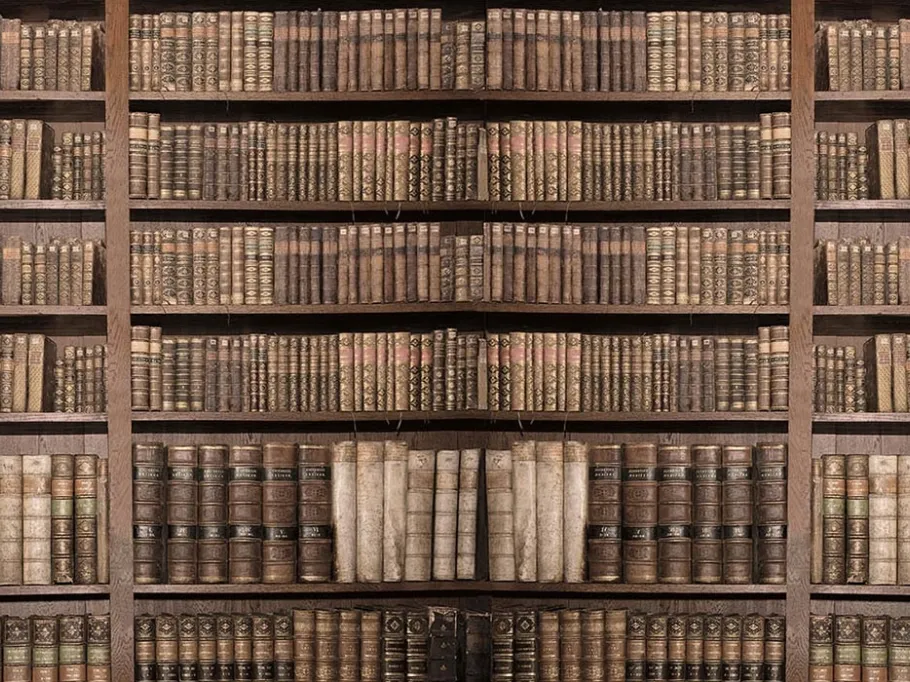 Carta da parati Bookcase di Creativespace