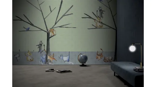 Carta da parati Cats di Glamora