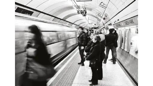 Carta da parati Metro di Creativespace