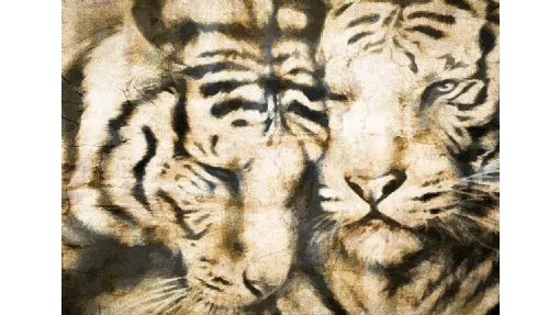 Carta da parati Tiger di Creativespace
