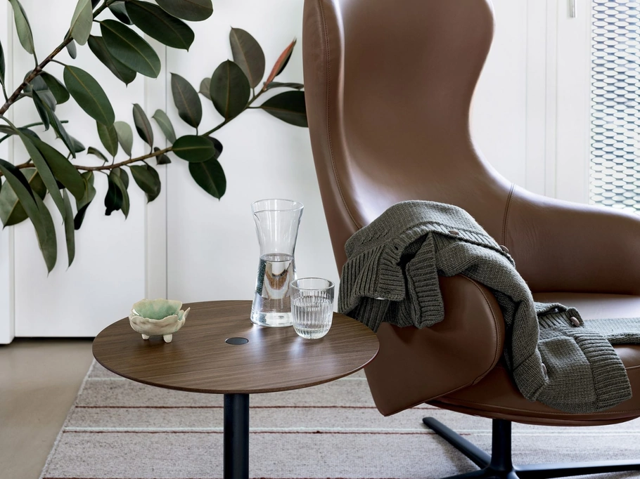 Tavolino rotondo PTB di Kristalia