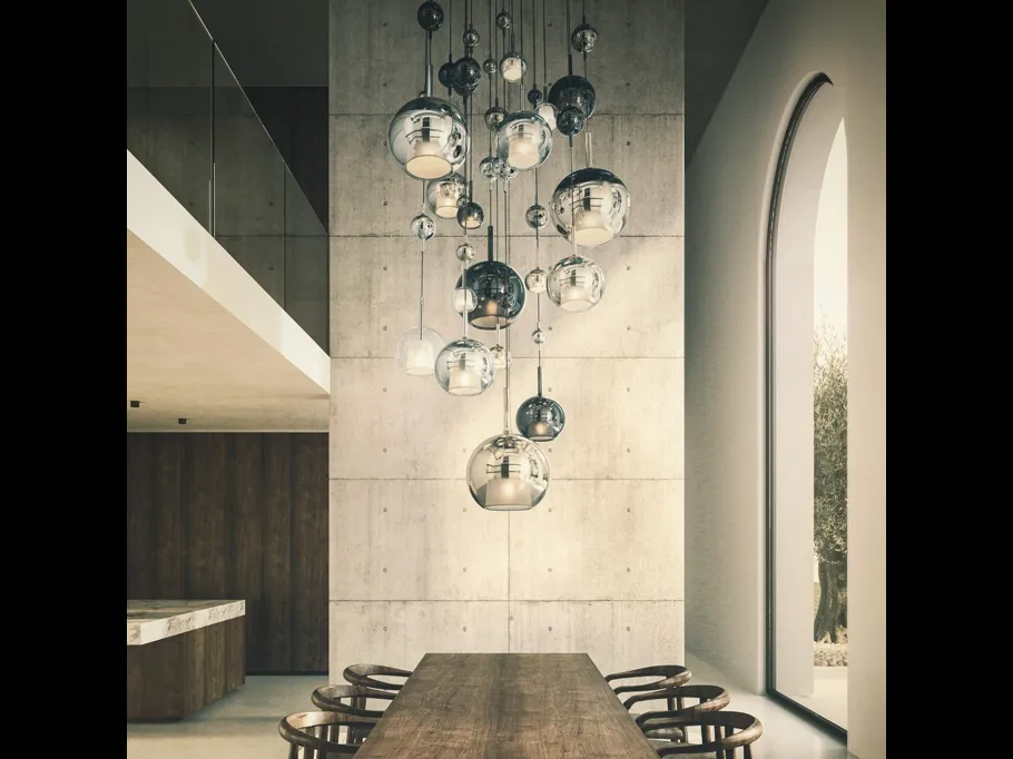 Lampada a sospensione Charm di Pentalight