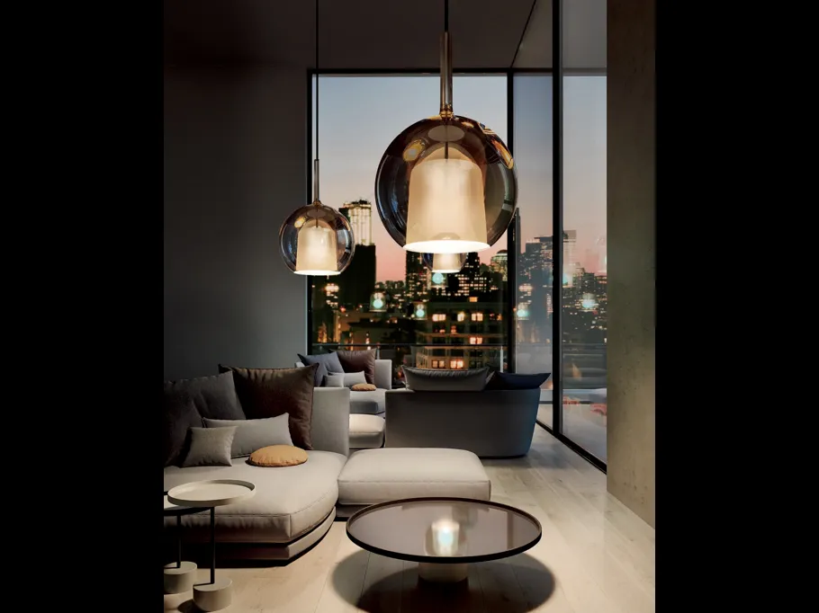 Lampada a sospensione Glo Maxi di Pentalight