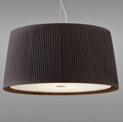 Lampada a sospensione Luxury in tessuto plissettato di Pentalight