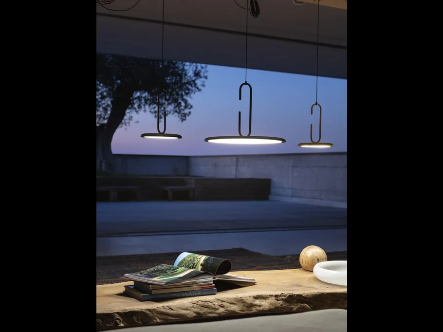 Lampada a sospensione Clip di Pentalight