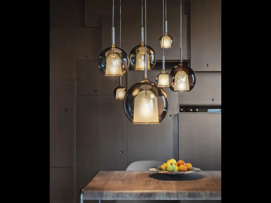 Lampada a sospensione Glo di Pentalight