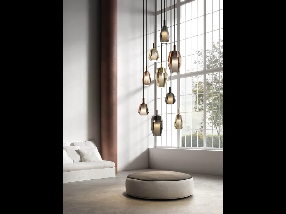 Lampada a sospensione Mom Glossy di Pentalight