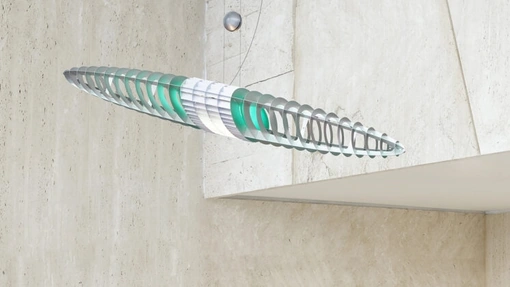 Lampada a sospensione Queen Titania di Luceplan