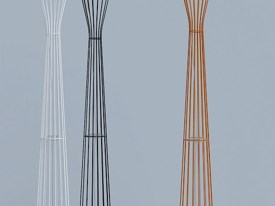 Lampada da terra Lightwire di Rotaliana