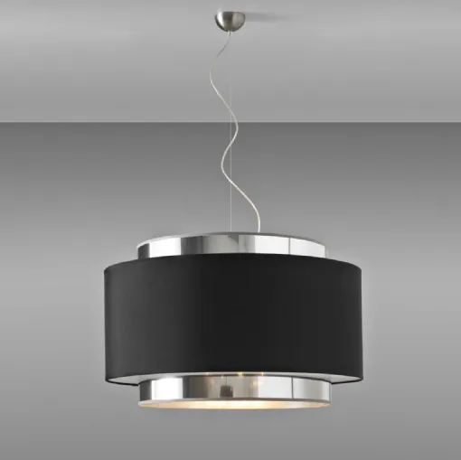 Lampada a sospensione Sospensioni in tessuto e metallo di Pentalight