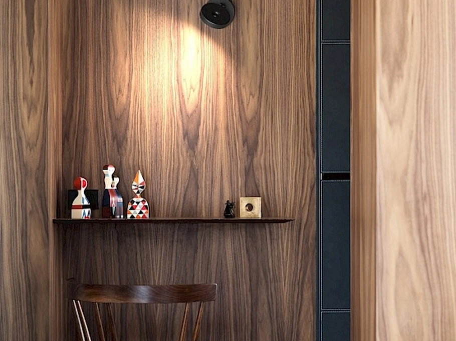 Lampada da parete String di Rotaliana