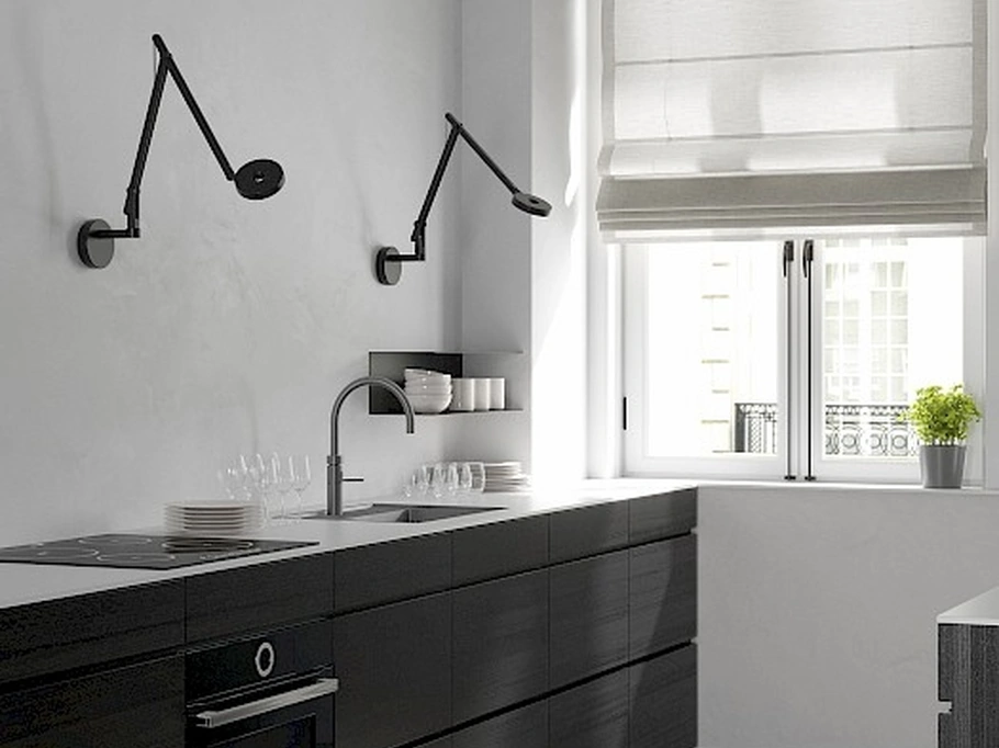 Lampada da parete String mini di Rotaliana