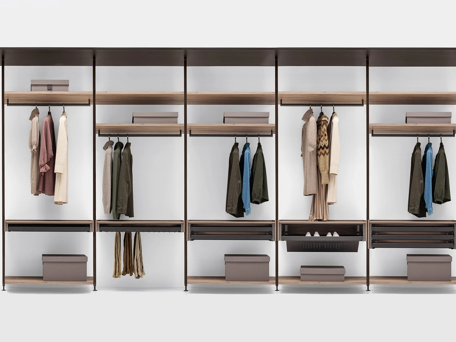 Cabina Armadio Novel di Kristalia