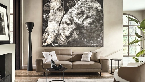 Divano lineare Edgar di Calligaris