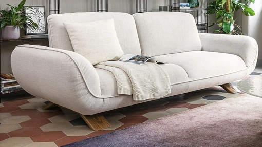 Divano lineare Favola di Calligaris