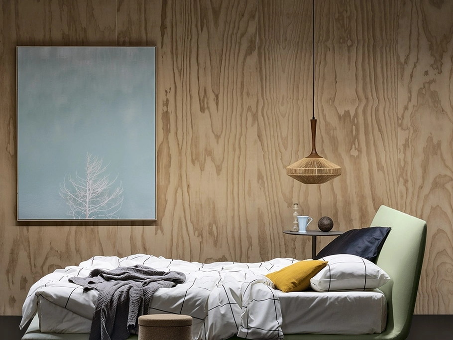 Letto di design Legri di Kristalia