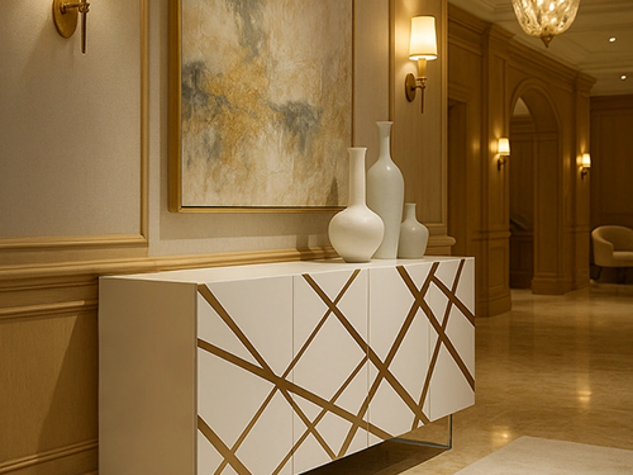 Madia Bassorilievo 35 Bronzo Graffiato 4 ante di Voltan