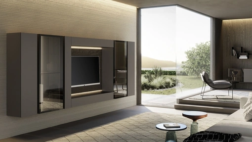 Parete Attrezzata Soggiorno Lucifer di Voltan