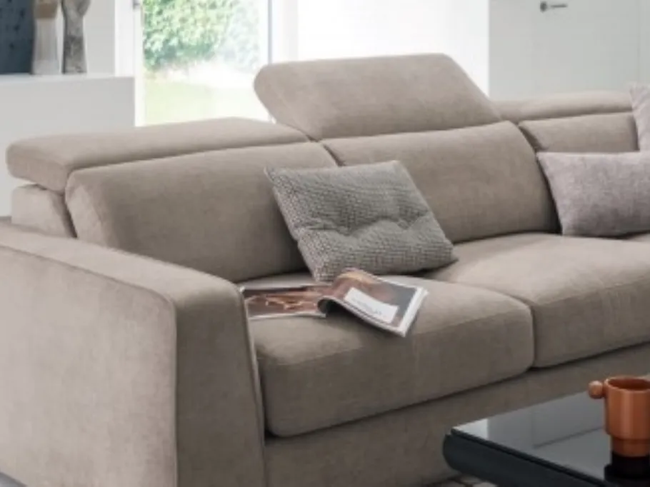 Divano con schienale regolabile Cast di Calligaris