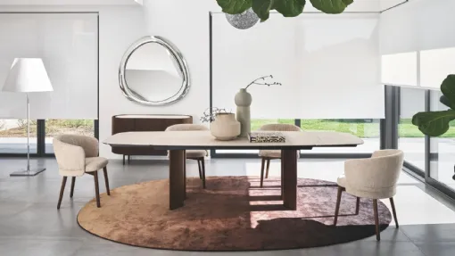 Sedia imbottita Vanilla di Calligaris