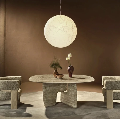 Tavolo in marmo Balance Lounge di Nature Design
