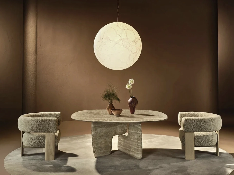 Tavolo in marmo Balance Lounge di Nature Design