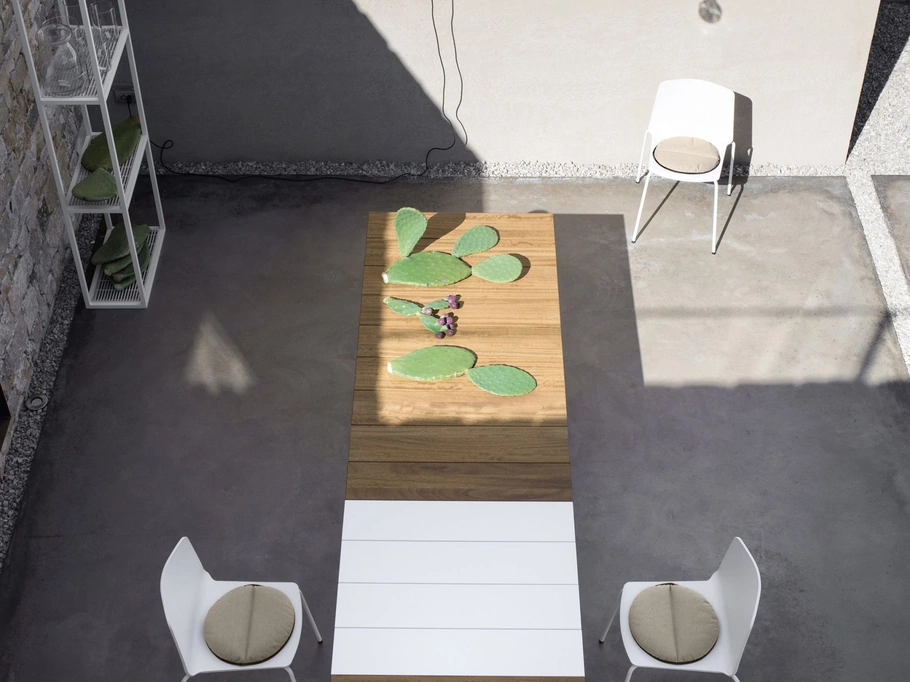 Tavolo allungabile Maki Slatted di Kristalia