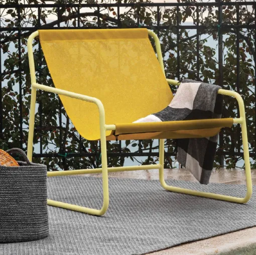Poltrona Lounge Easy di Connubia Outdoor