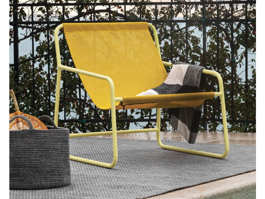 Poltrona Lounge Easy di Connubia Outdoor