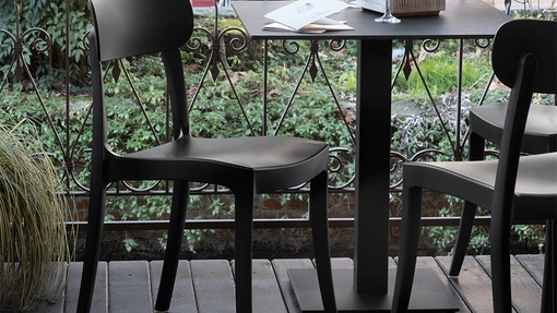 Sedia impilabile Locanda di Connubia Outdoor